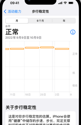 芝罘iPhone手机维修如何在iPhone开启'步行稳定性通知'