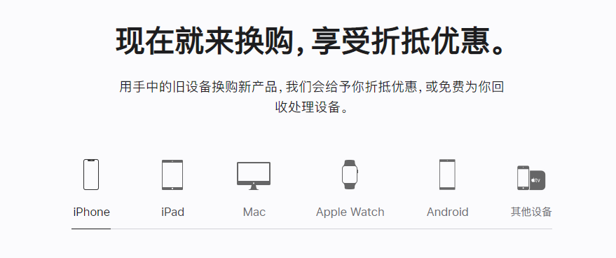 芝罘苹果手机维修分享iPhone以旧换新的去处 