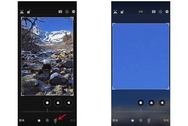 芝罘苹果手机维修分享iPhone手机如何使用裁剪功能隐藏照片 